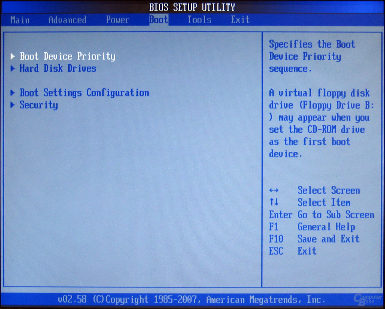 Asus P5K Deluxe BIOS