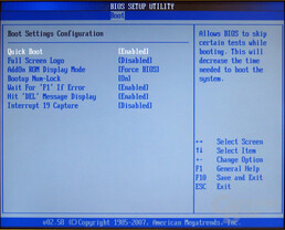 Asus P5K Deluxe BIOS