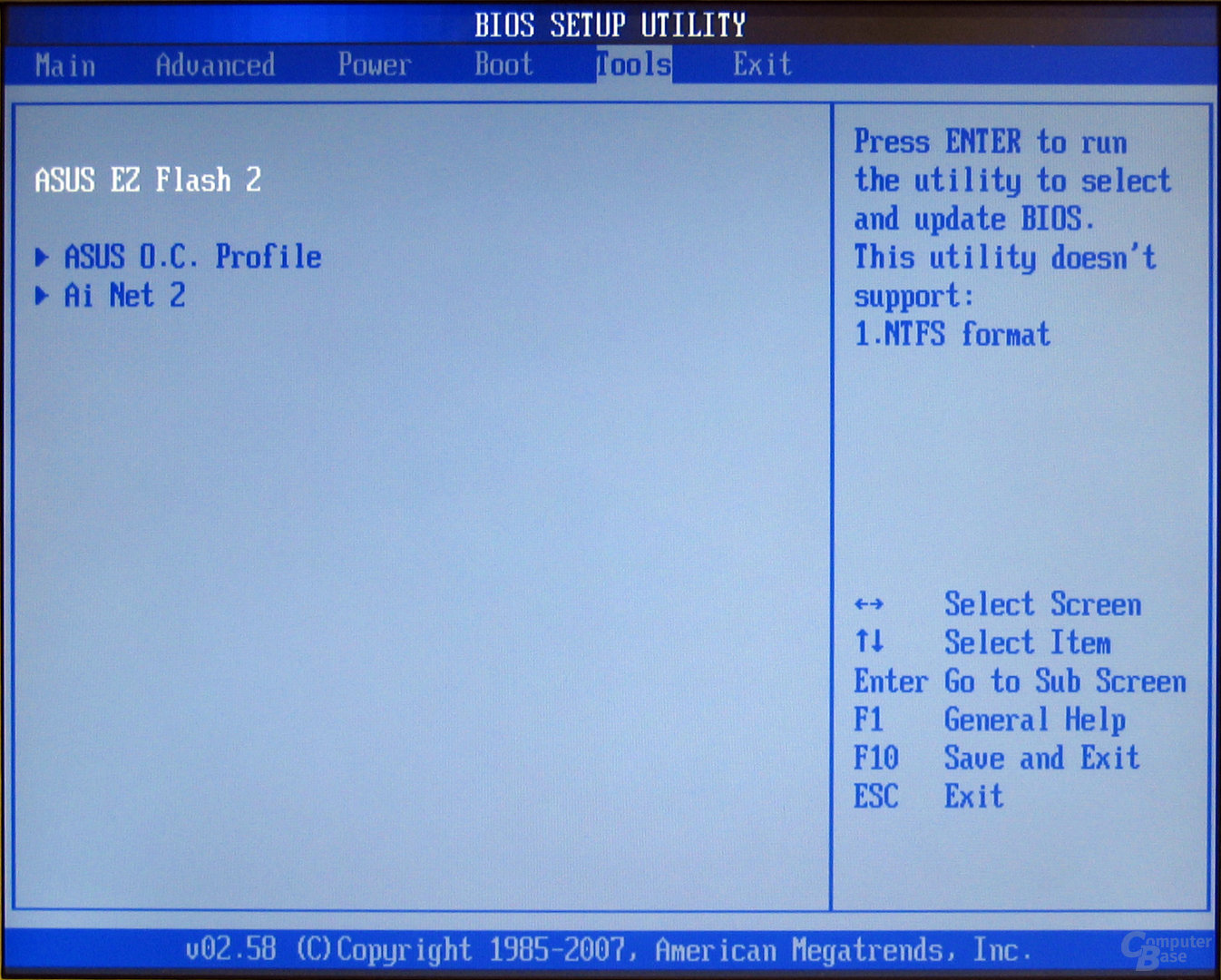 Asus P5K Deluxe BIOS