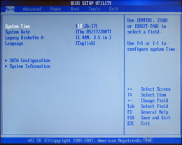 Asus P5K Deluxe BIOS