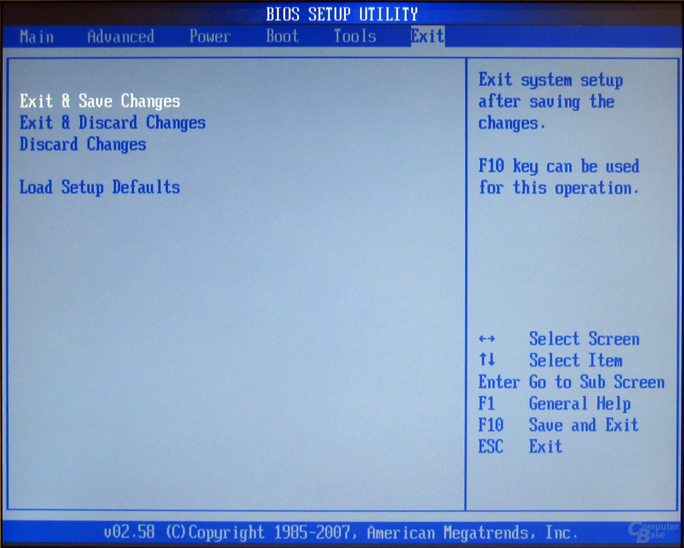 Asus P5K Deluxe BIOS