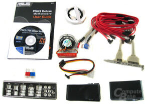 Asus P5K3 Deluxe – Lieferumfang