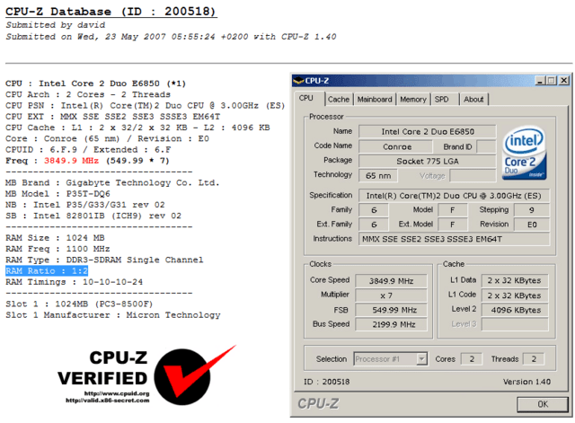 CPU-Z-Screenshot