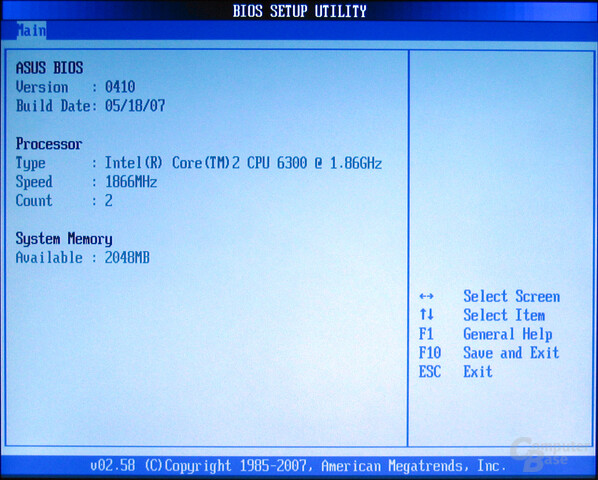Asus P5K3 Deluxe BIOS