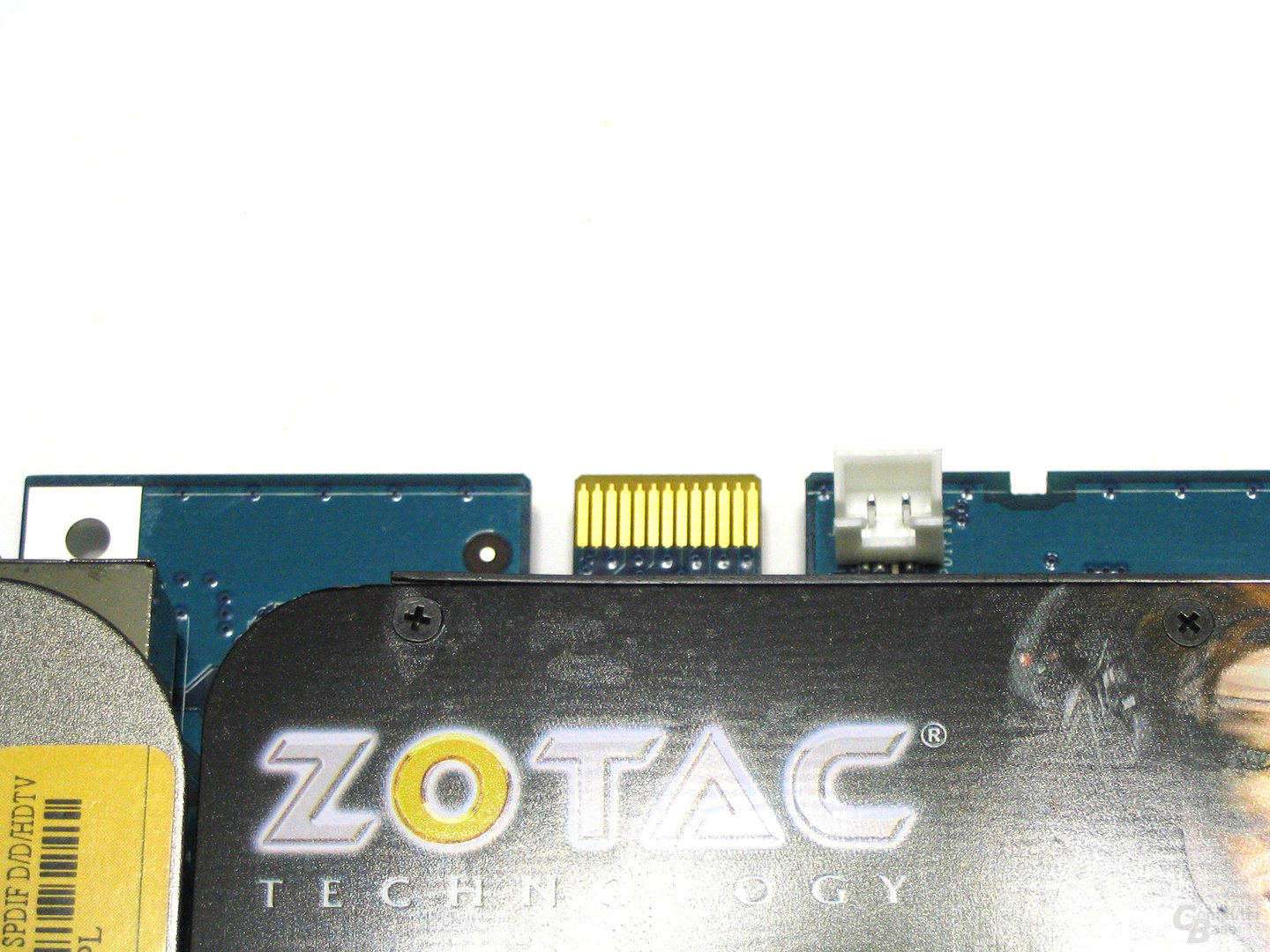 GeForce 8600 GTS AMP! Edition SPDIF-Anschluss
