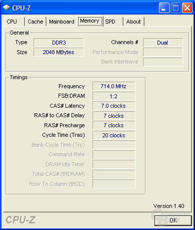 CPU-Z RAM max Kingston DDR3