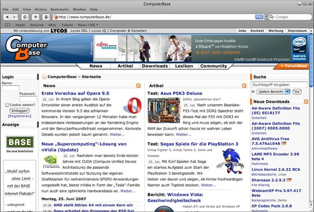 Safari 3.0.2 Beta für Windows stellt Schriften endlich korrekt dar.