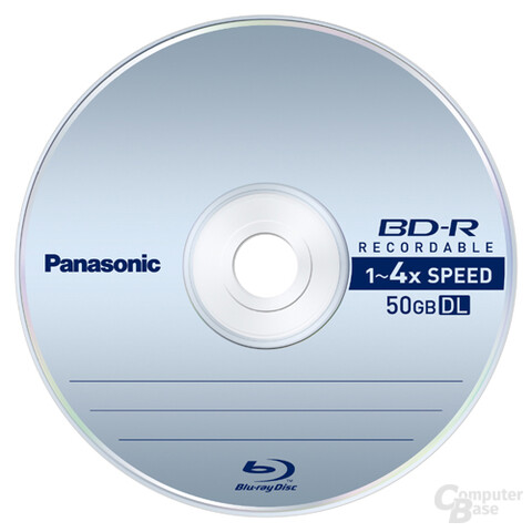 Blu-ray-Disk von Panasonic für 4faches Tempo