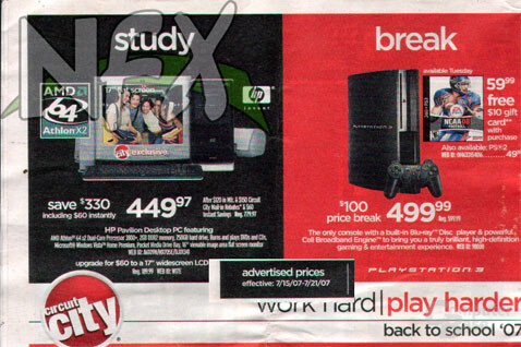 PlayStation-3-Preis sinkt um 100 US-Dollar