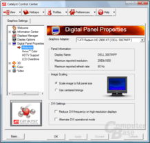 Digital Panel Properties