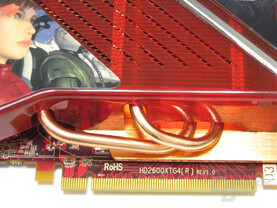 GeCube Radeon HD 2600 XT X-Turbo II Heatpipes