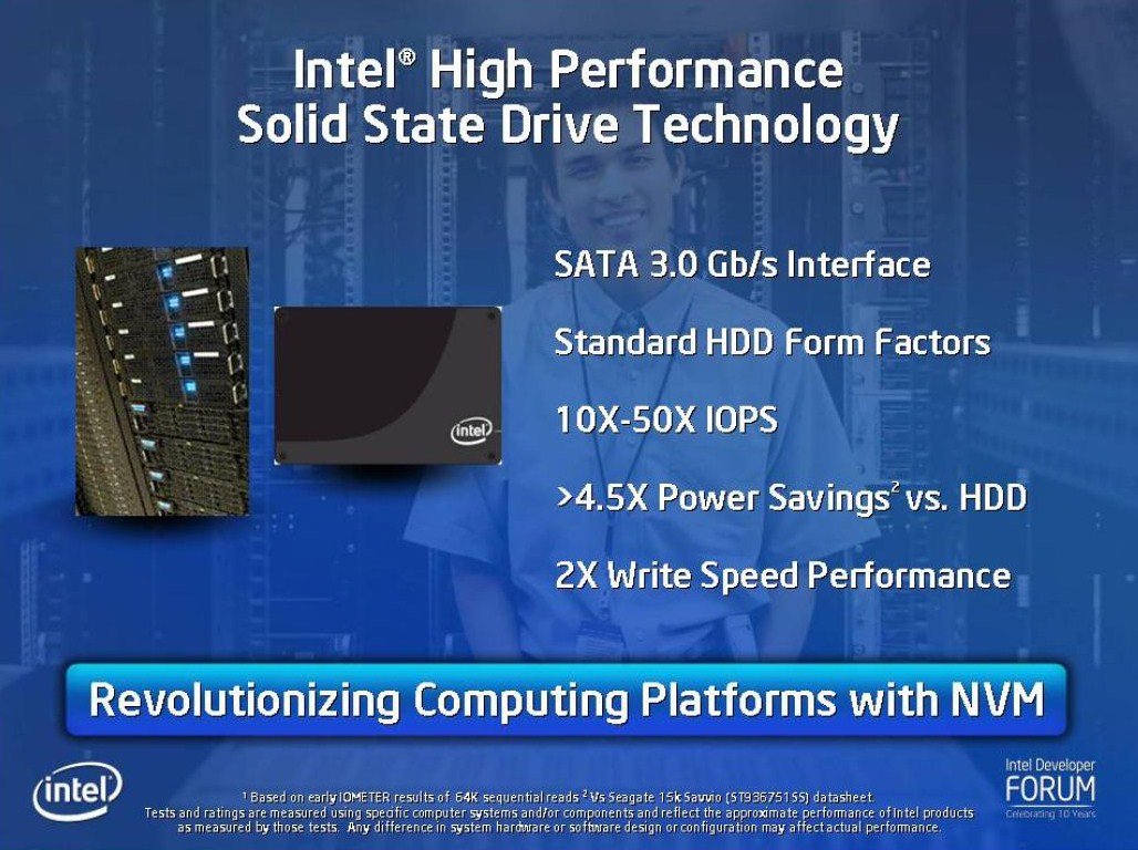 IDF: Intel bringt Highend Solid State Drives