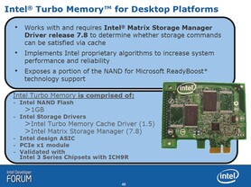 Intel Turbo Memory für Desktops
