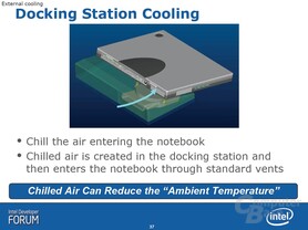 IDF: Kompressorkühlung für Notebooks