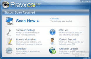 Scan Required - Scan Now