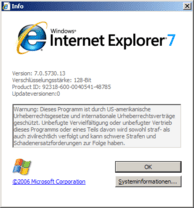 Internet Explorer 7 neu