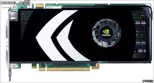 GeForce 8800 GT – Draufsicht
