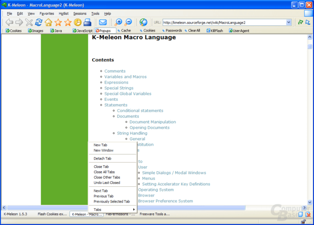 K-Meleon 1.5.3