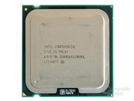 Intel Core 2 Extreme QX9650 – Oben