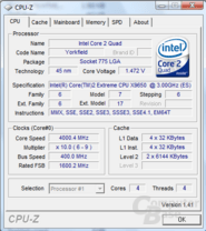 Core 2 Extreme QX9650 bei 4 GHz stabil