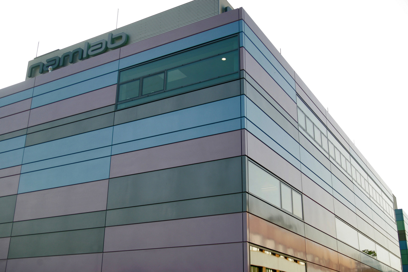 Das neu gebaute Gebäude des NaMLab