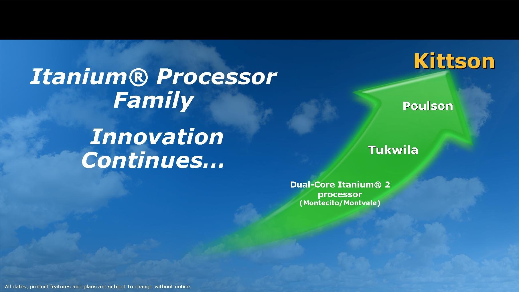 Itanium: Nach Poulson kommt Kittson