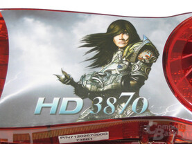 Radeon HD 3870 Aufkleber