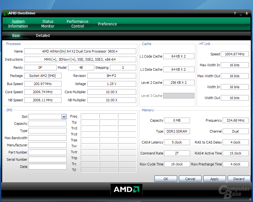 AMD OverDrive