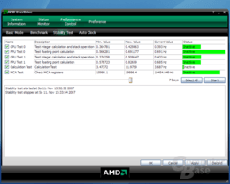 AMD OverDrive AMD OverDrive