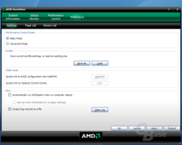 AMD OverDrive AMD OverDrive