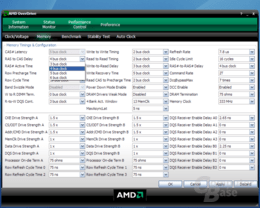 AMD OverDrive AMD OverDrive