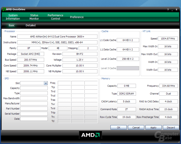 AMD OverDrive