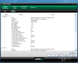AMD OverDrive