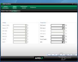 AMD OverDrive