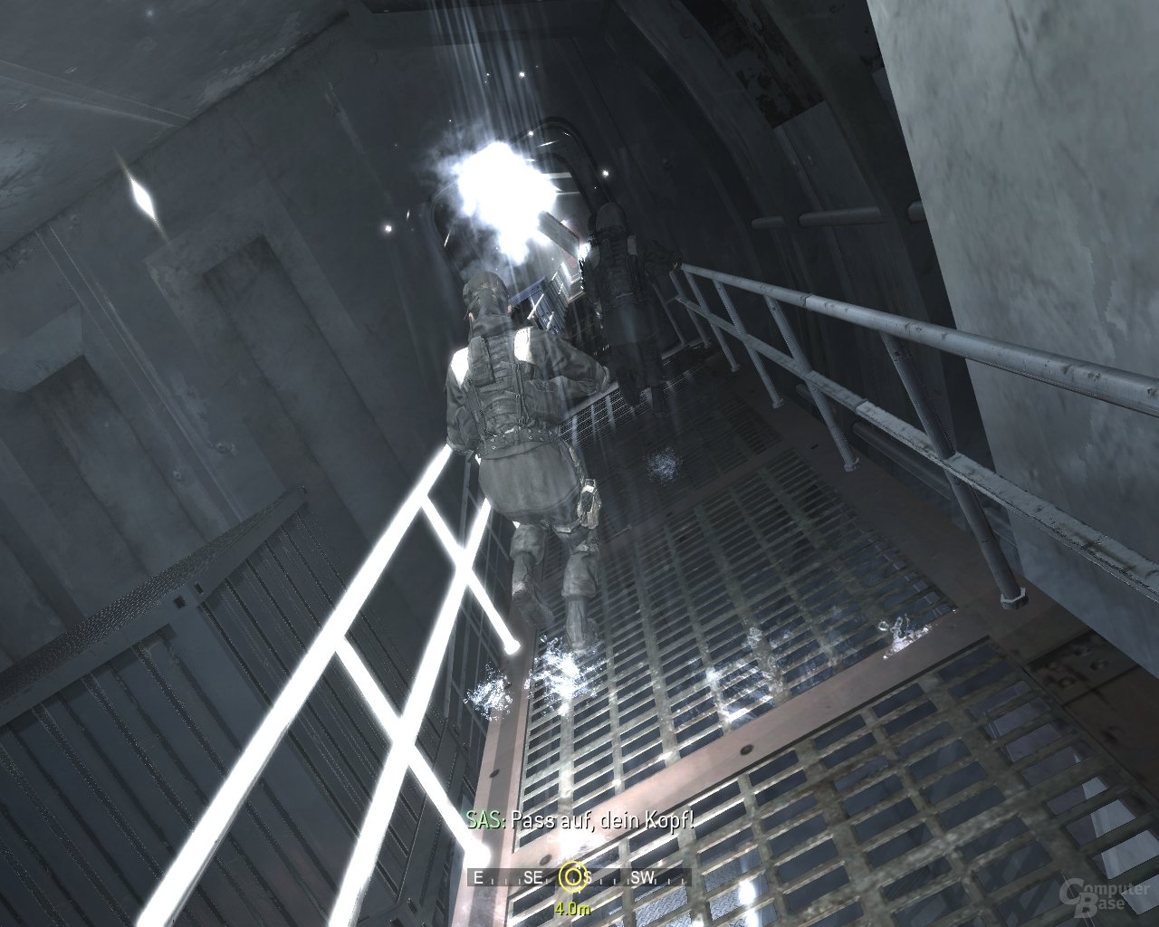 Mission 1: Flucht aus einem sinkenden Frachter