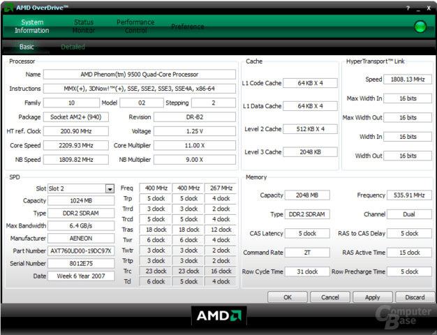AMD OverDrive