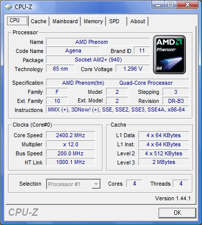 Phenom 9750 im B3-Stepping
