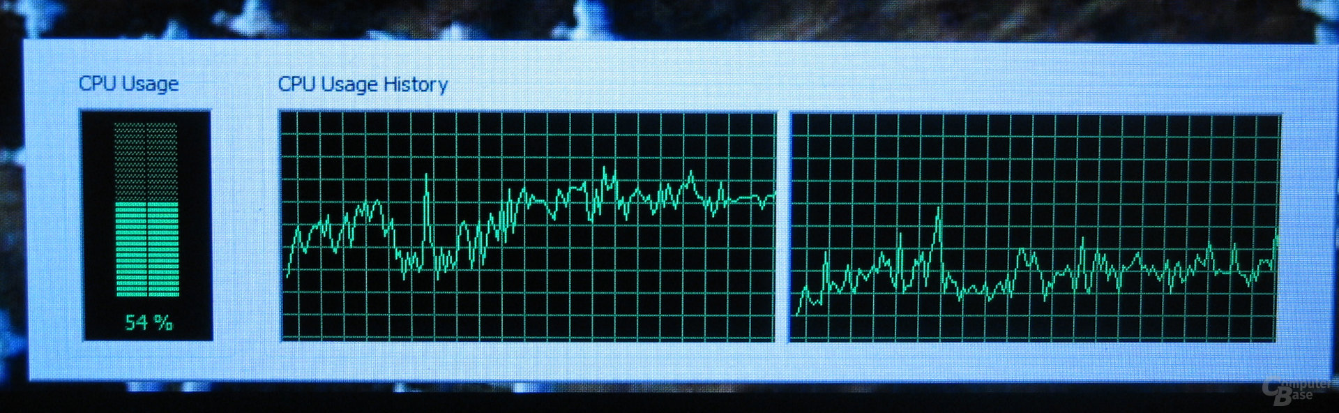 Energiebedarf „Altes System“ CPU-Last
