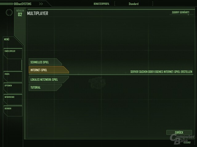 Crysis Multiplayer-Lounge