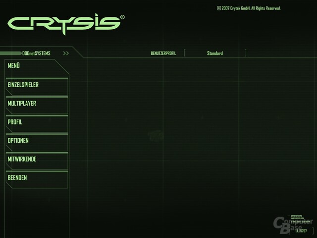 Crysis Startscreen