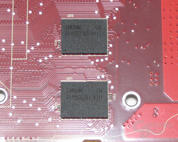 Samsung GDDR3 1,1ns Samsung GDDR3 1,1ns