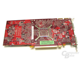 Radeon HD 3850 Rueckseite Radeon HD 3850 Rueckseite