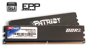 Patriot Memory PDC22G6400LLK, 2 GB DDR2-800 Patriot Memory PDC22G6400LLK, 2 GB DDR2-800