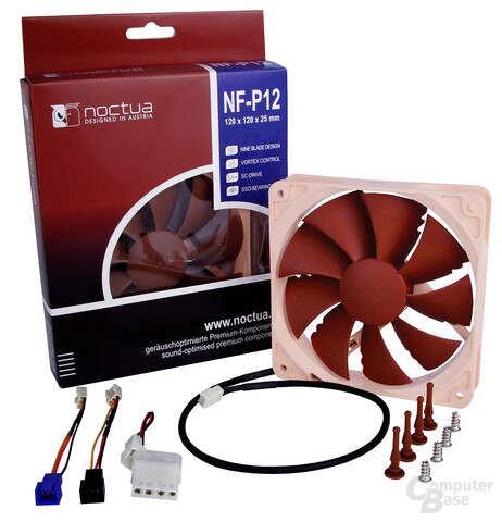 Noctua NF-P12 mit Zubehör