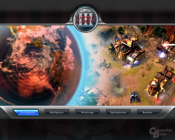 Empire Earth 3 – Startscreen