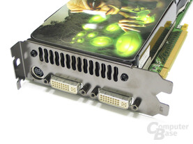 GeForce 8800 GTS 512 Slotblech