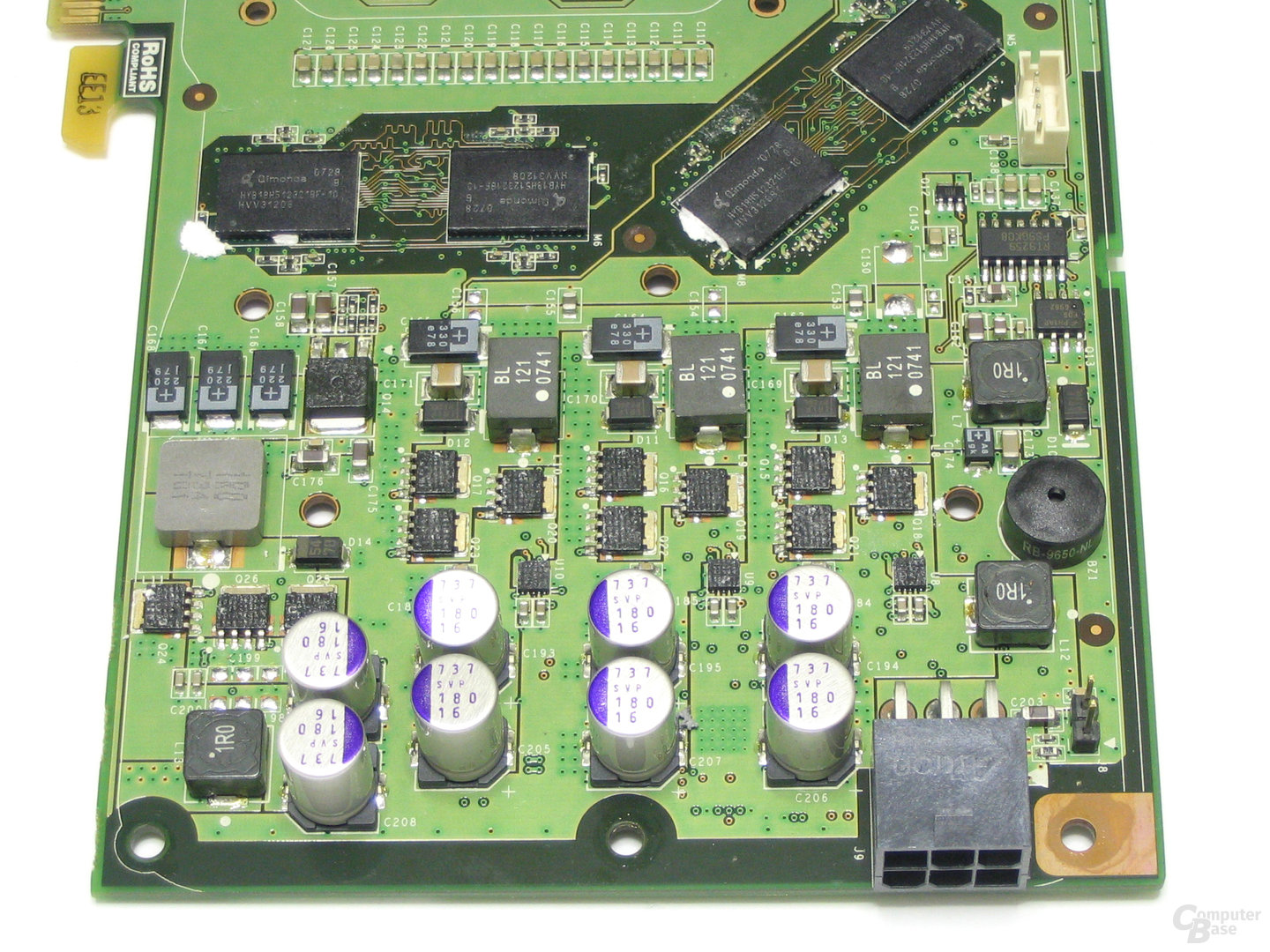 GeForce 8800 GTS 512 Spannungswandler