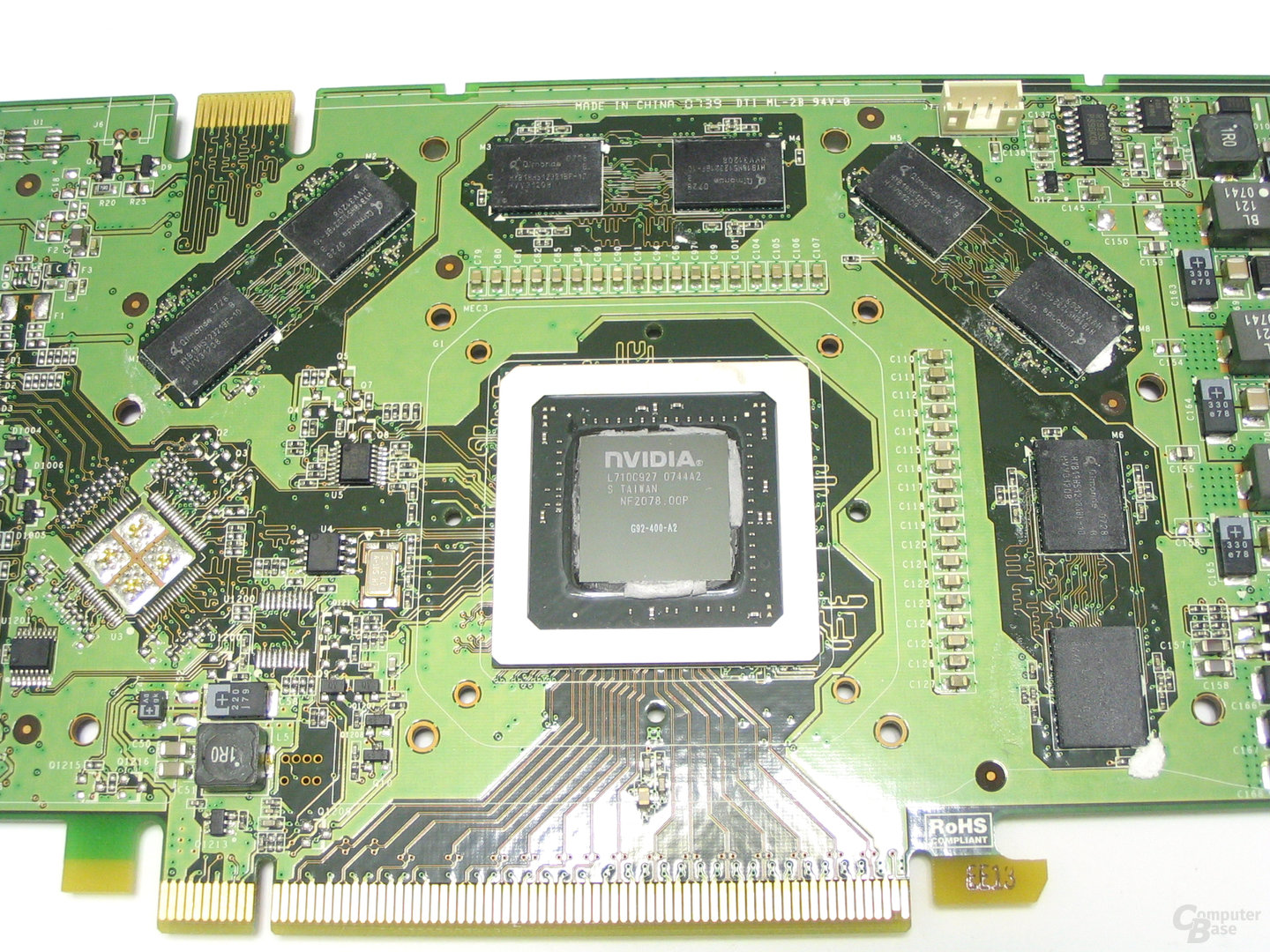 GeForce 8800 GTS 512 GPU und Speicher