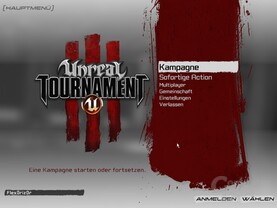Unreal Tournament 3 – Startscreen