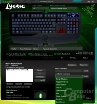 Treiber-Software der Razer Lycosa